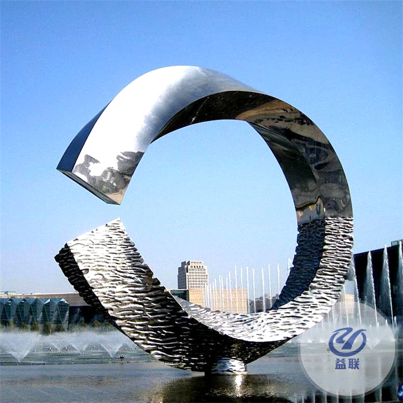 大型校園不銹鋼雕塑定制城市廣場(chǎng)白鋼雕像房地產(chǎn)園林創(chuàng)意金屬景觀
