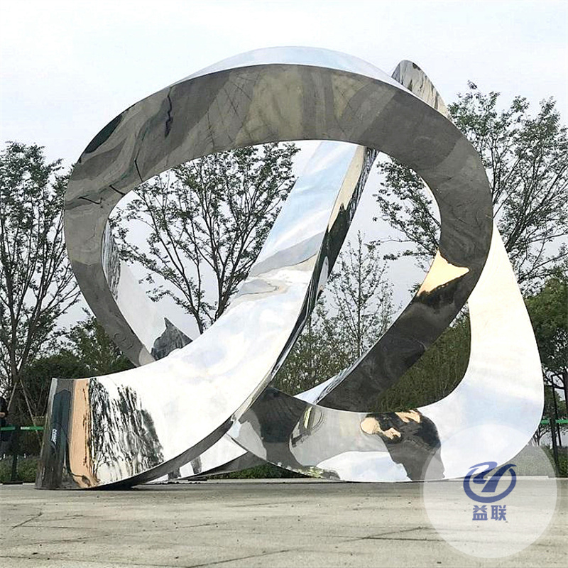 大型不銹鋼雕塑定制城市戶外廣場(chǎng)房地產(chǎn)校園金屬鏤空景觀創(chuàng)意雕塑