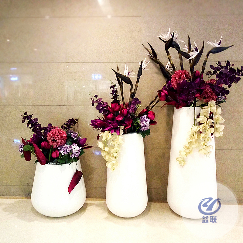 玻璃鋼花盆簡(jiǎn)約戶(hù)外綠化長(zhǎng)方形樹(shù)脂纖維花箱高架橋長(zhǎng)條市政種植箱